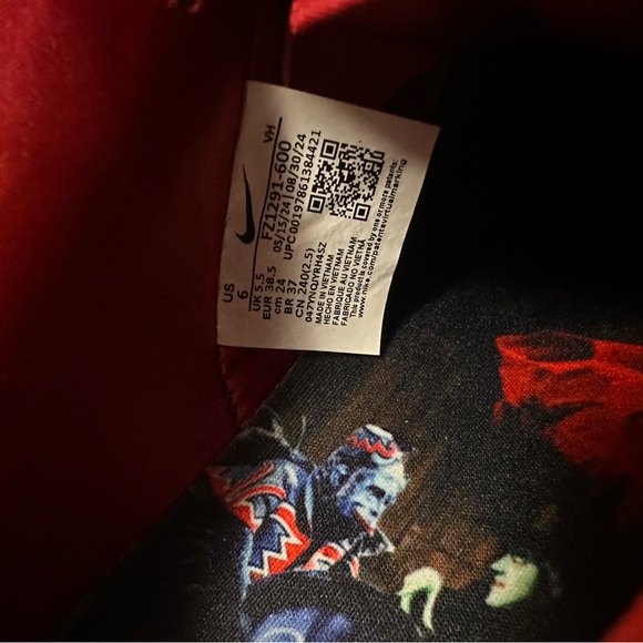 The Wizard of Oz x Nike Dunk Low SB 'Poppy Field' Sz 6 - worn once! - Picture 7 of 7